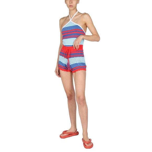 Gallo 1927 Women Striped Pattern Top - Picture 2 of 4